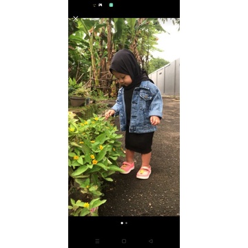 JAKET JEANS ANAK MOTIF USIA 1-9TAHUN