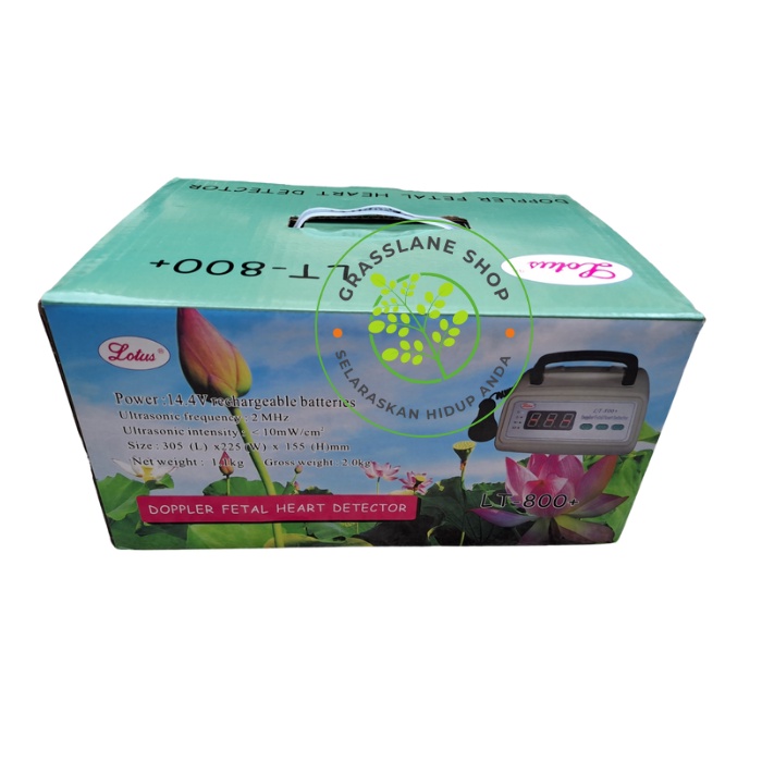 Fetal Doppler Lotus LT 800+ Dopler Portable Alat Cek Detak Jantung Bayi