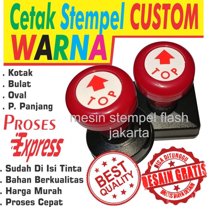 

Stm Stempel Warna Flash Otomatis Cetak Stempel Warna Super Cepat