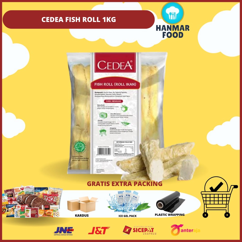 Jual Cedea Fish Roll 1kg | Shopee Indonesia