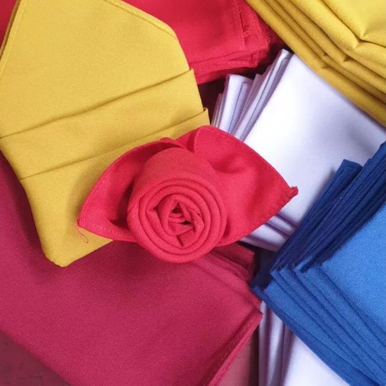 READY Napkin jamuan, folding napkin standart hotel ♩ 889