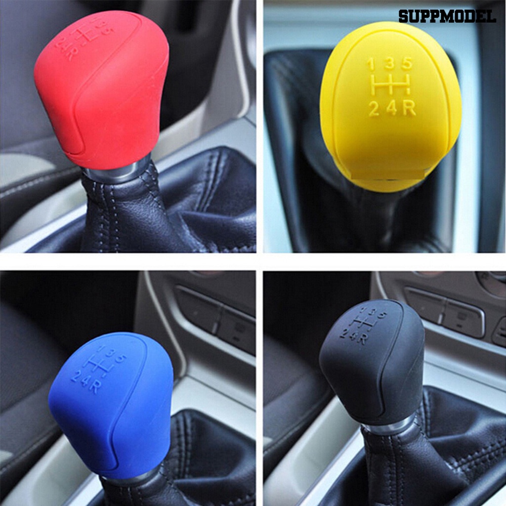 [Auto] Gear Shift Sleeve Soft Car Styling Penutup Rem Tangan Mewah Tahan Lama Untuk Kendaraan Mobil Truk