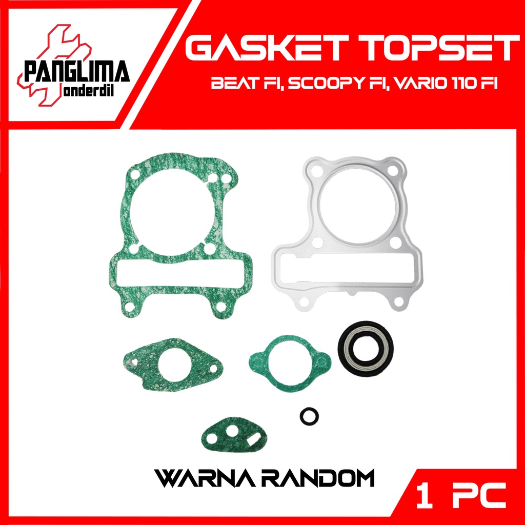 Topset Honda Beat FI/Vario 110 F1/Spacy FI/Scoopy FI Top Set Paking-Packing-Gasket Kit