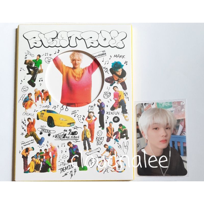 READY STOCK MD NCT DREAM BEATBOX JISUNG 4X6 PHOTO SET POSTCARD BOOK JISUNG
