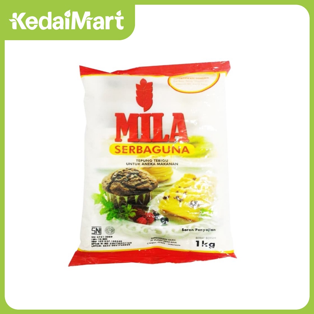 

Mila Tepung Terigu Serbaguna 1 Kg