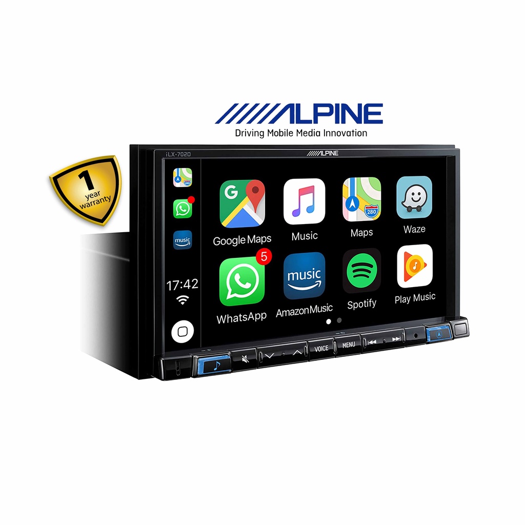 Alpine ILX-702D Hi-Res Digital Media Station
