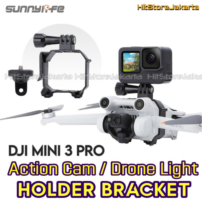 Sunnylife Mini 3 Pro Camera Mount Gopro Drone Light Bracket Insta360