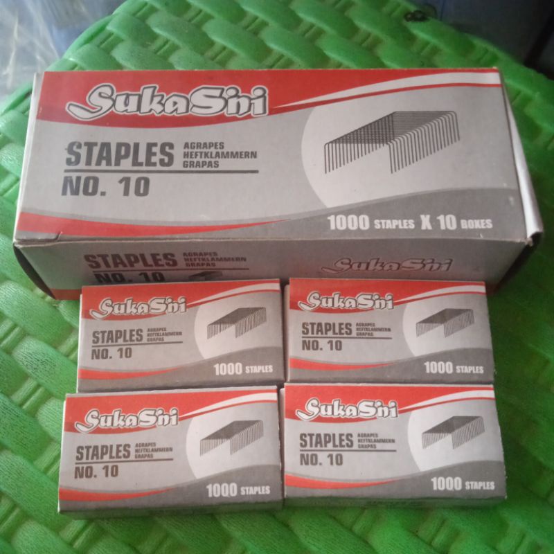 

isi staples No. 10
