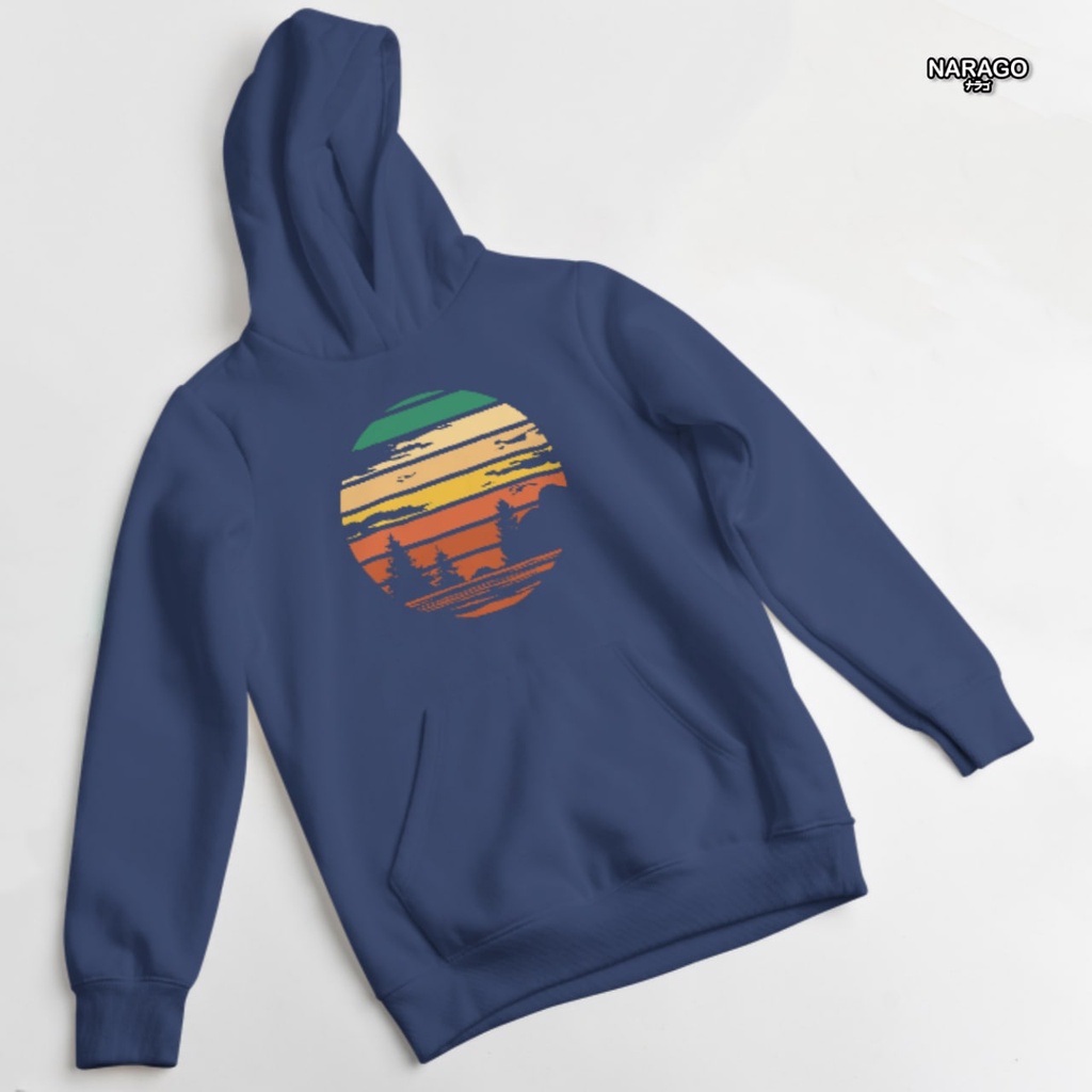 Nara.Grosir - Hoodie Jumper Sunset l Sweater Hodie Unisex