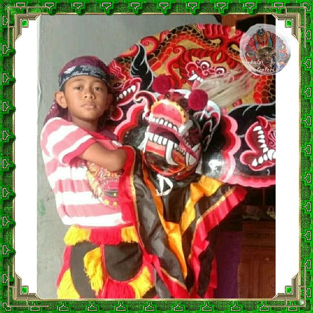 barongan anak uk 17 18 barongan devil caplok kayu kemul panjang