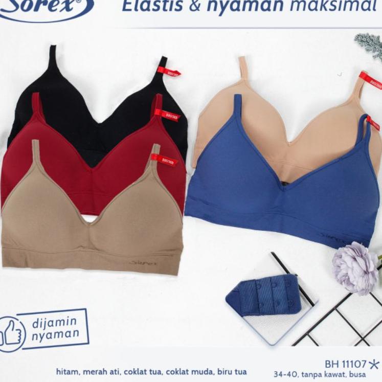 LPS.11De22ᴰ ◦ Grosir  Bra sport sorex seamless tanpa kawat 11107