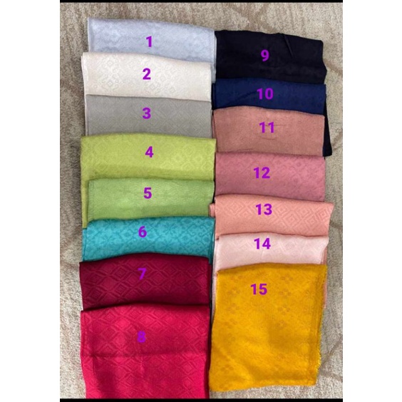 kain batik viscose polos