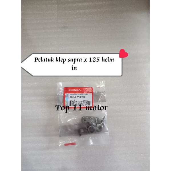 pelatuk klep supra x 125 helm in / rocker arm supra x 125 helm in kyz