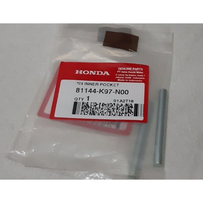 81144 k97 N00 pin pen engsel pocket inner pcx 150 adv 150 pcx160 adv160 asli honda