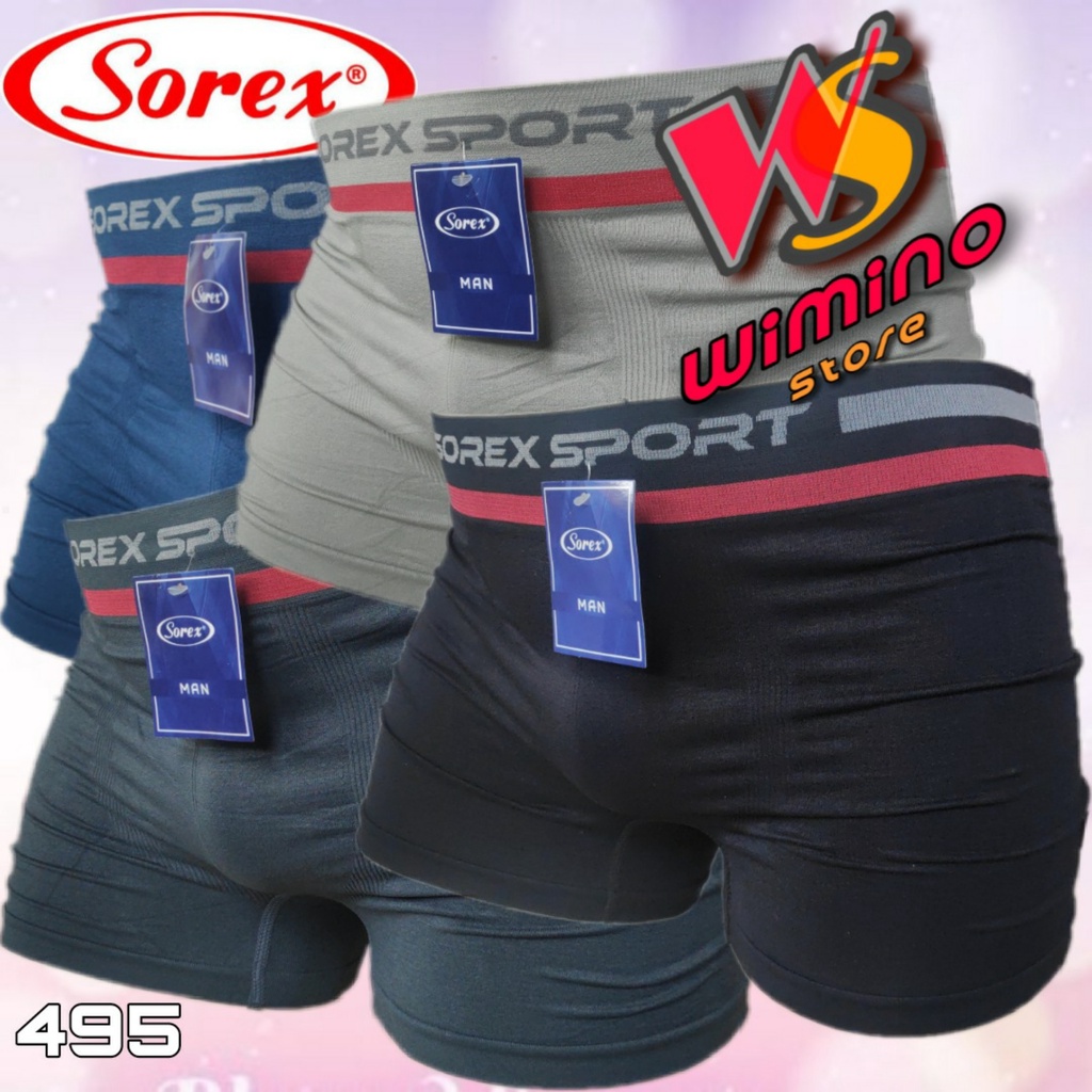 DL495 | CELANA DALAM BOXER PRIA SOREX PREMIUM SIZE M - XXL