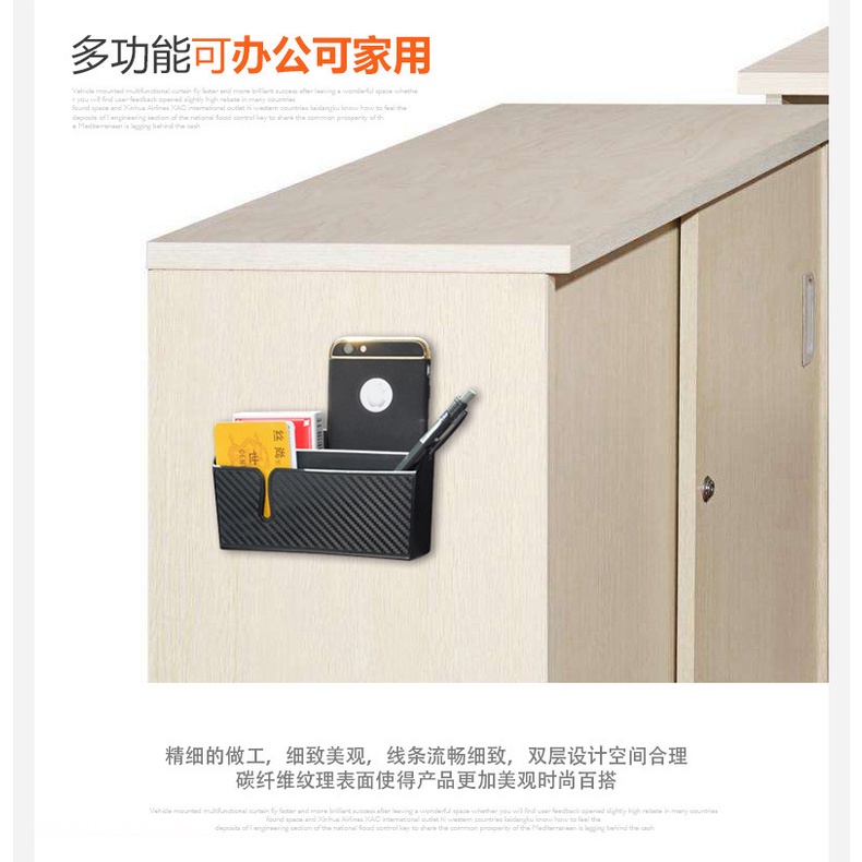 Double Row Phone Holder Tempat Penyimpanan Organizer HP Kartu Pada Mobil 2 Baris