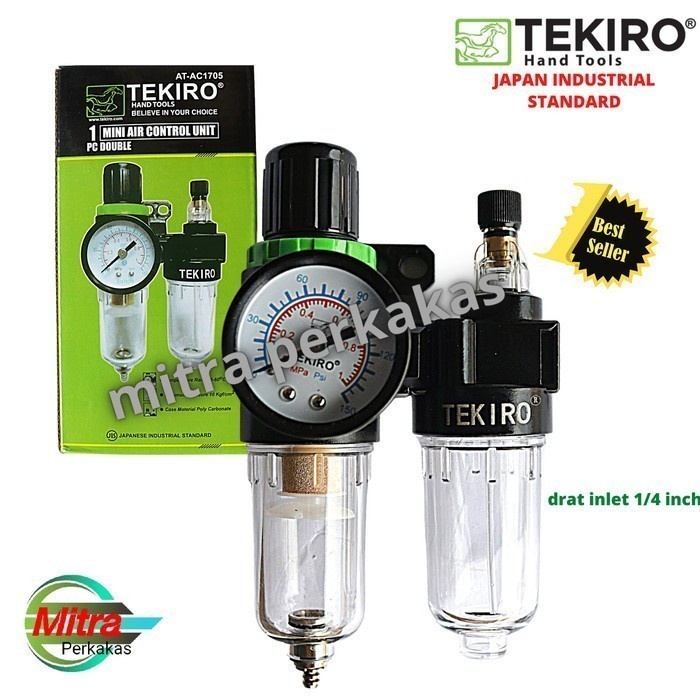 Tekiro Air Control Unit Double Air Filter Angin Compressor Mini Tekiro