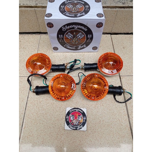 Lampu Sein Riting Reting Weser Sen Reteng Depan Belakang Yamaha RX100 RX 100 RX-100 DT100 DT 100 DT-