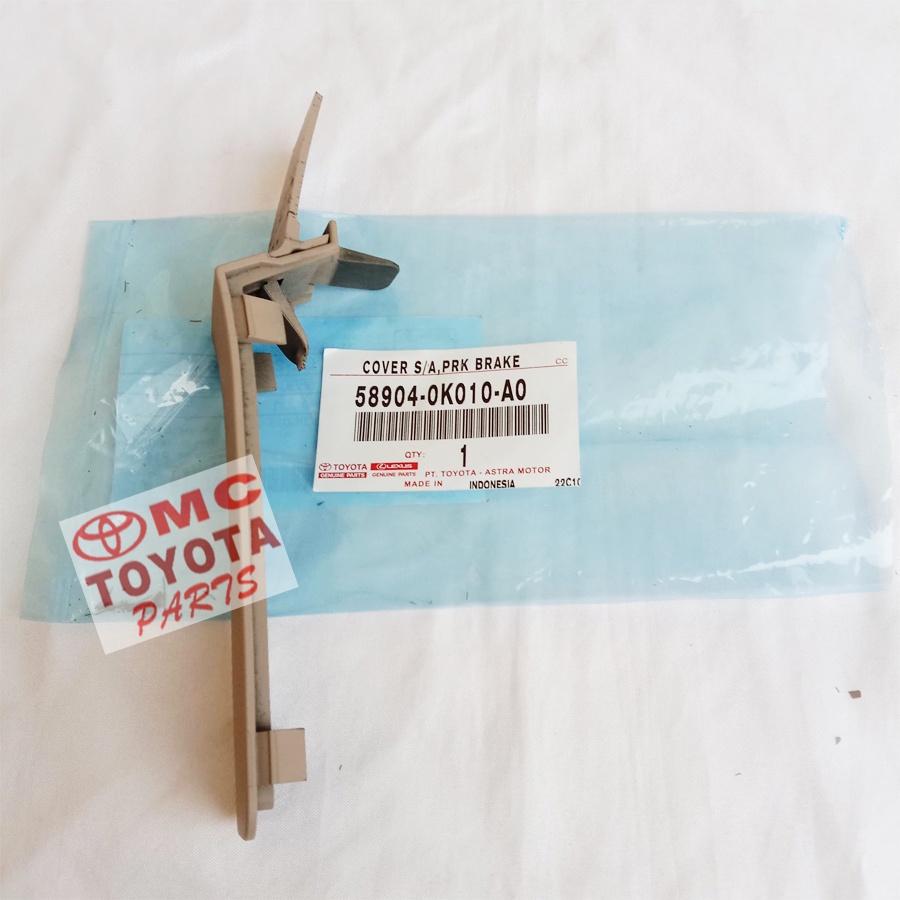 Cover Hand Brake / Penutup Rem Tangan Innova Fortuner 58904-0K010-A0
