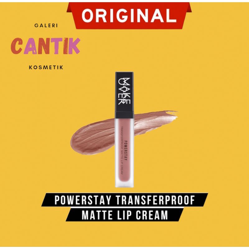 Makeover Powerstay Transferproof Matte Lipcream (Baca deskripsi)