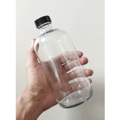 Botol kaca 250ml Botol Jus Botol Kopi Botol Kaca Vas bunga