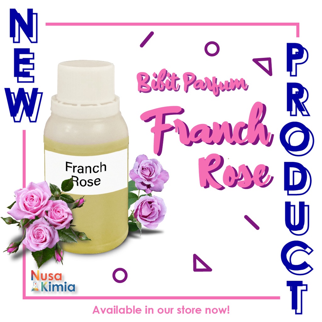 Bibit Parfum French Rose / Bunga Mawar French 100 ml