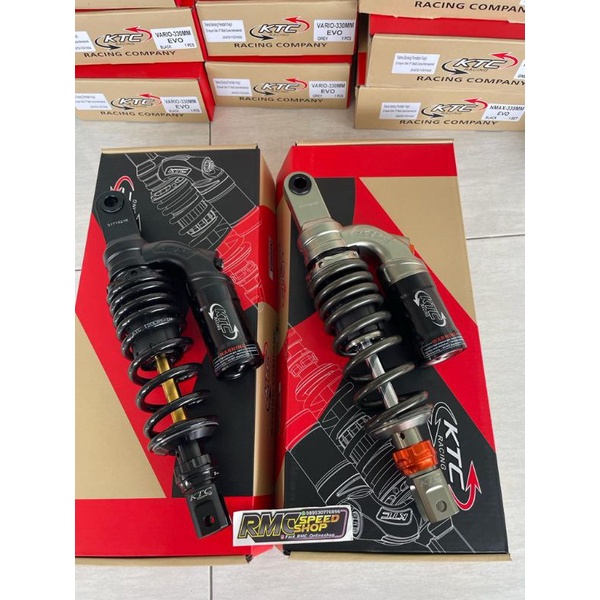 Shock Ktc Racing evo matic ukuran 310mm / 330mm original 100%