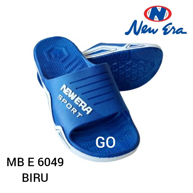 gos NEW ERA MB E 6049 Sandal Selop Pria Dewasa Sendal Karet Anti Slip Original