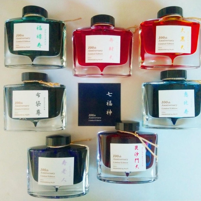 

Tinta Pilot Iroshizuku 100Th Anniversary - Ink Sampler (5Ml)