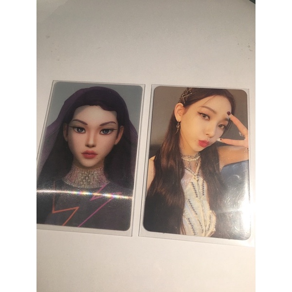 Photocard Karina Aespa Savage Synk Dive Lenti