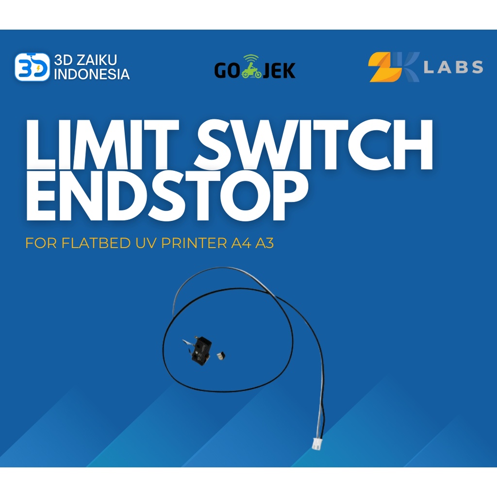 ZKLabs Limit Switch Endstop with Cable for Flatbed UV Printer A4 A3