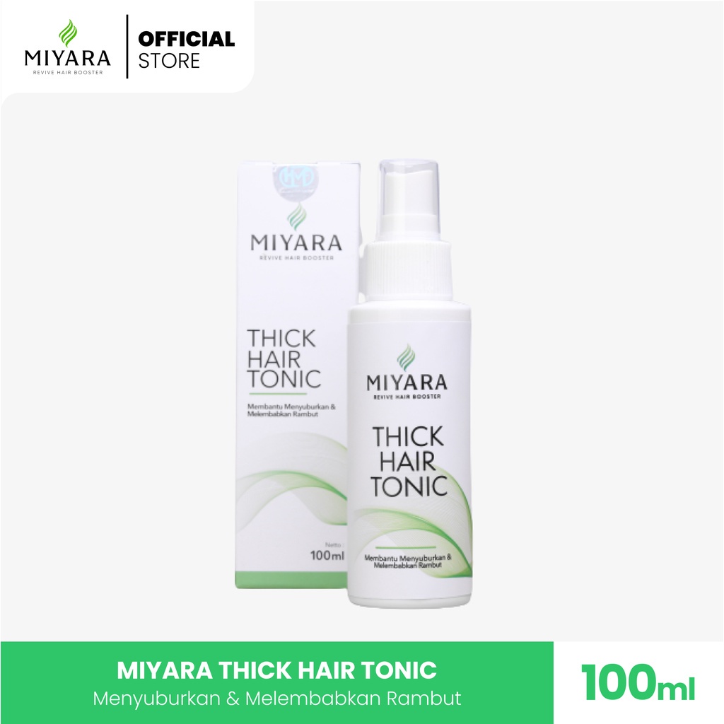 Miyara Hair Tonic 100 ml - Perawatan Rambut Rontok dan Berketombe