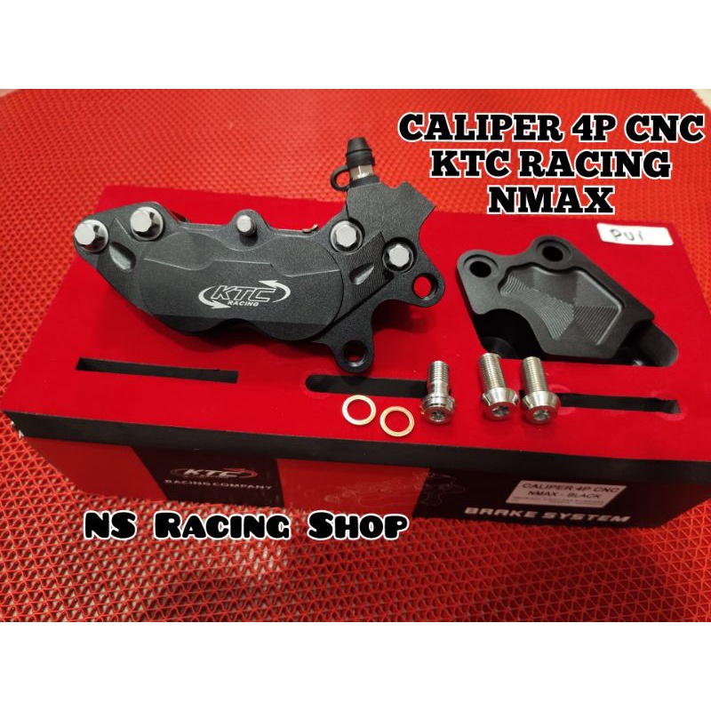 CALIPER DEPAN PALA BABI KTC RACING 4P 4PISTON  NMAX