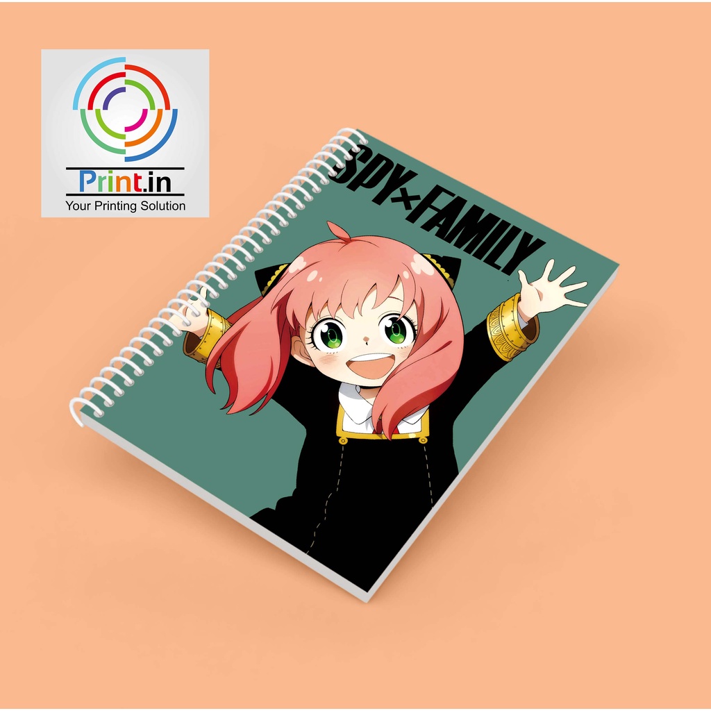 

Notebook Spiral Anime Spy x Family Anya Forger M1 Hardcover dan Softcover