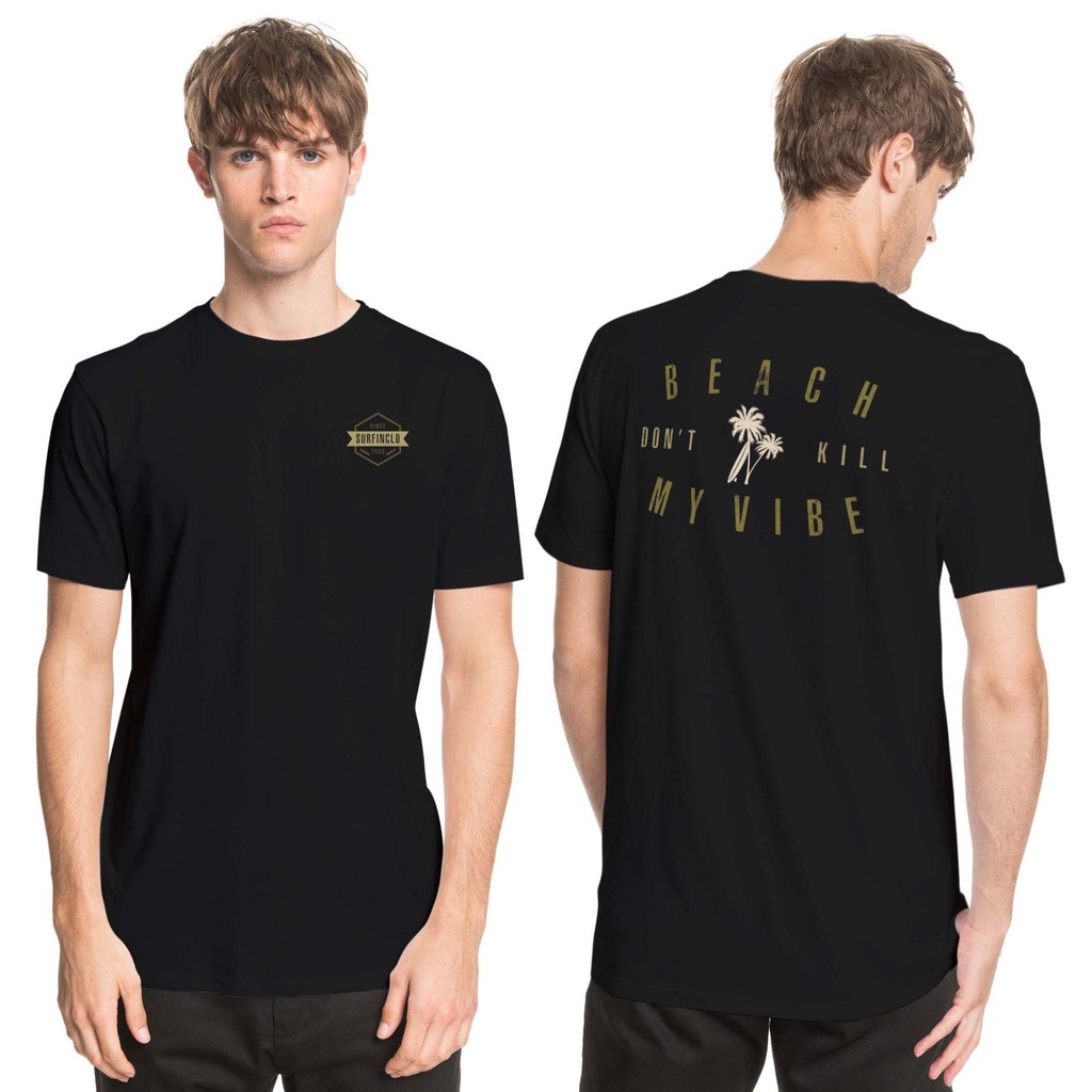 SURFINCLO T-SHIRT - BLACK KS-229