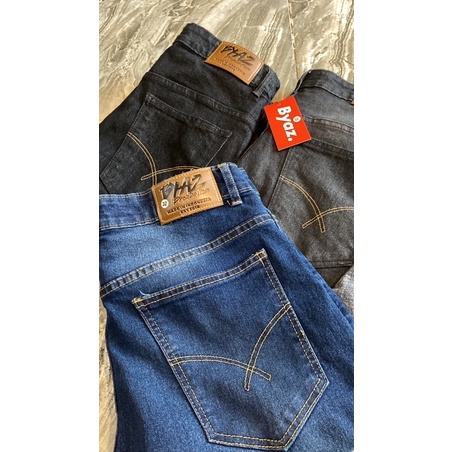 Celana Jeans BYAZ Skinny Panjang Pria