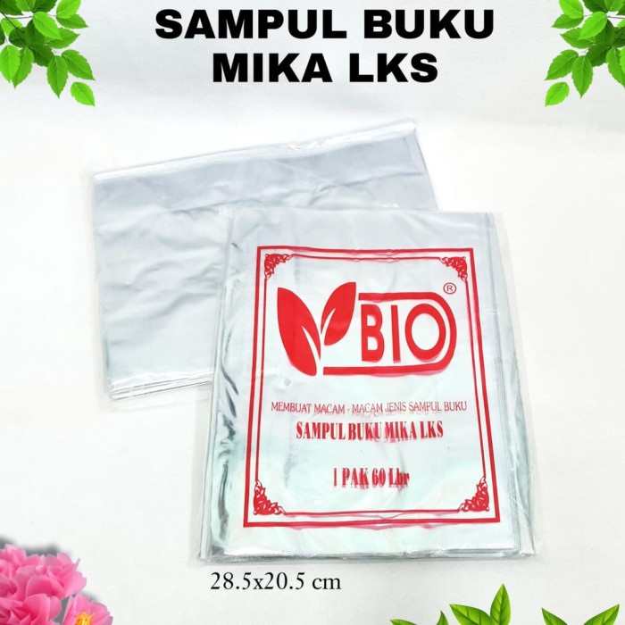 

PRO Sampul Buku Mika LKS (10lb) / Sampul Buku