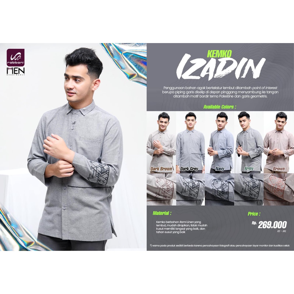RABBANI - KEMEJA KOKO IZADIN BLG / KEMKO IZADIN RABBANI