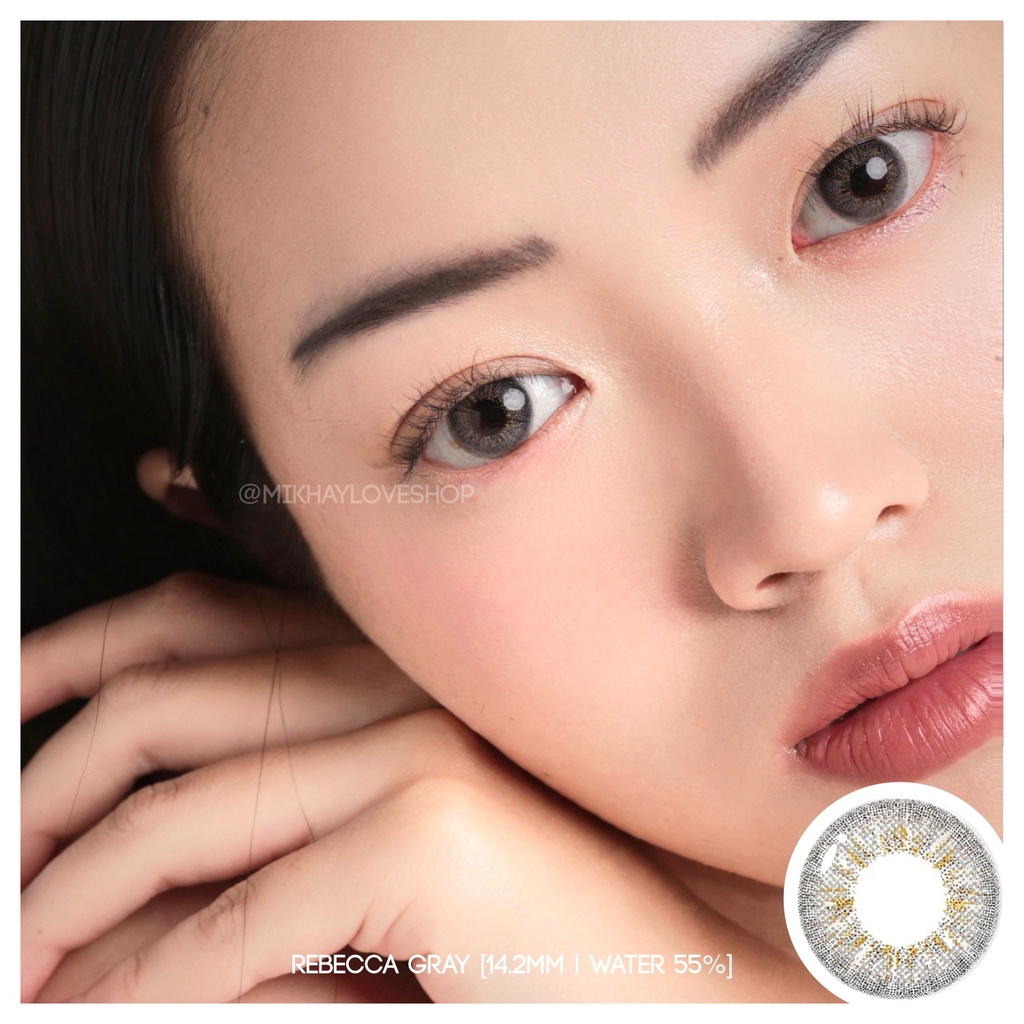 MIKHAYLOVESHOP Softlens Rebecca Gray | Kittykawaii