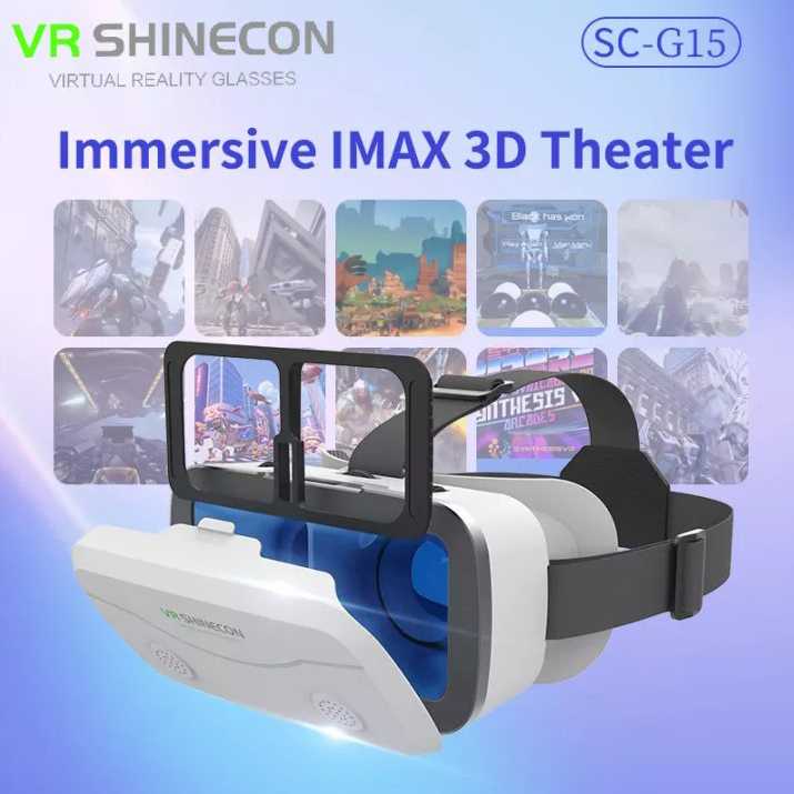 Shinecon VR Box IMAX Giant Screen Virtual Reality Glasses - G15 ( Mughnii )