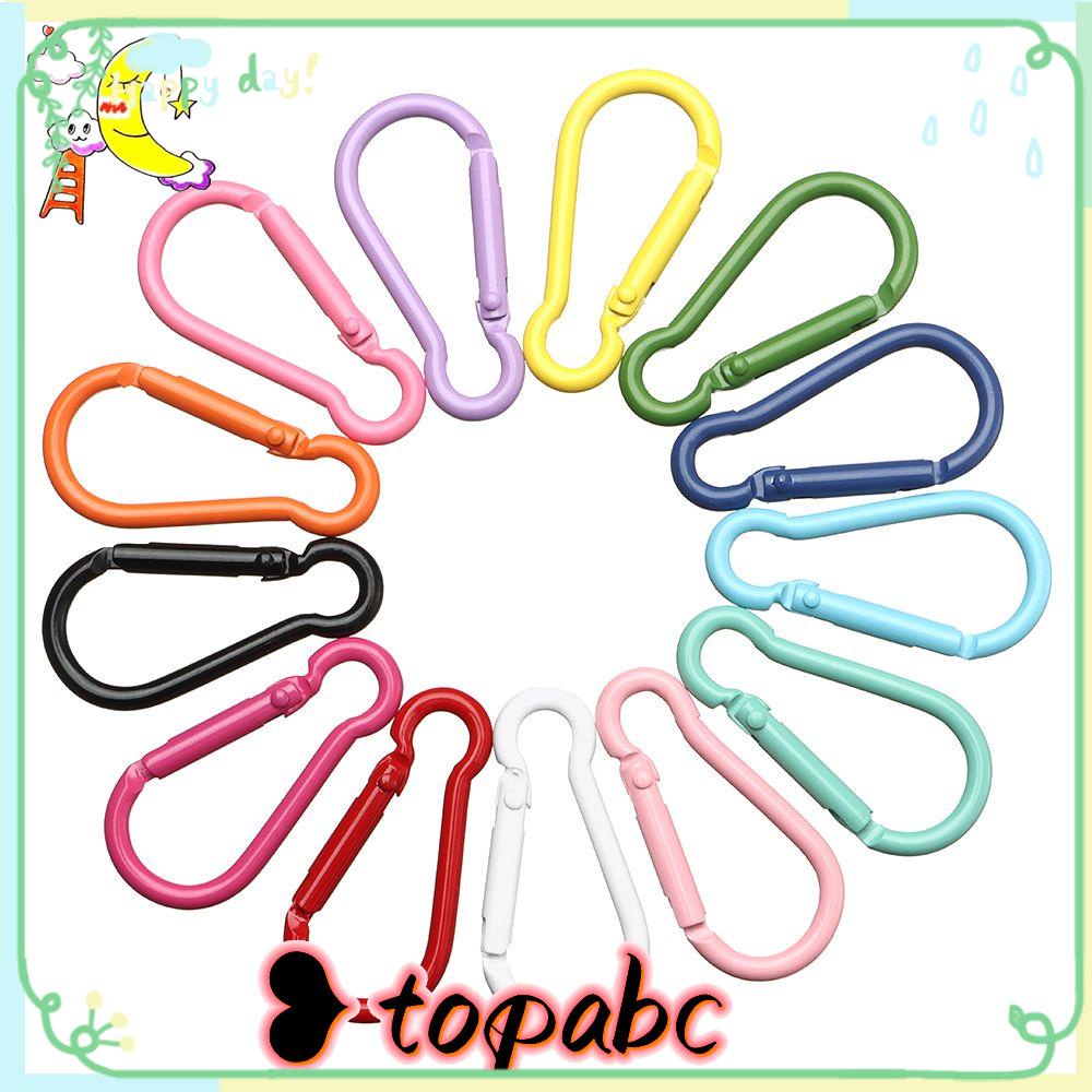 Top 5Pcs Tombol Panjat Kualitas Tinggi Peralatan Safety Alloy Carabiner