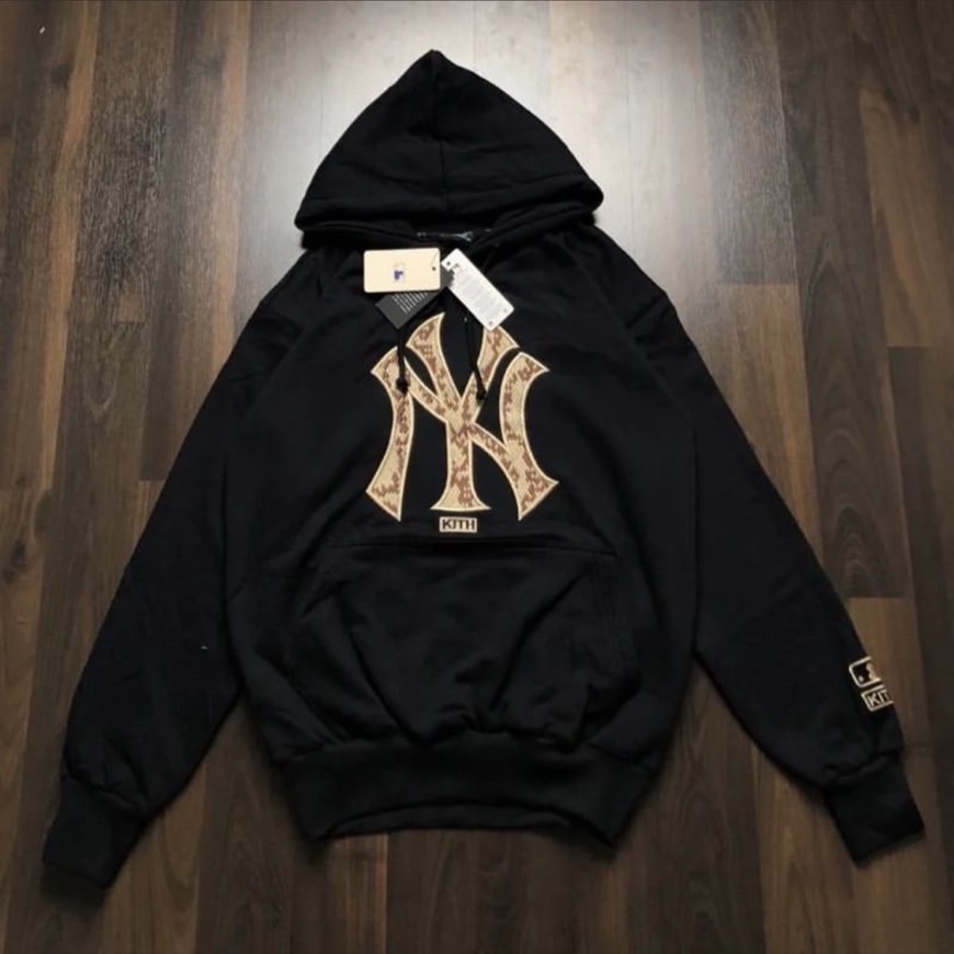 Jaket Sweater Hoodie MLB X KITH FULL BORDIR