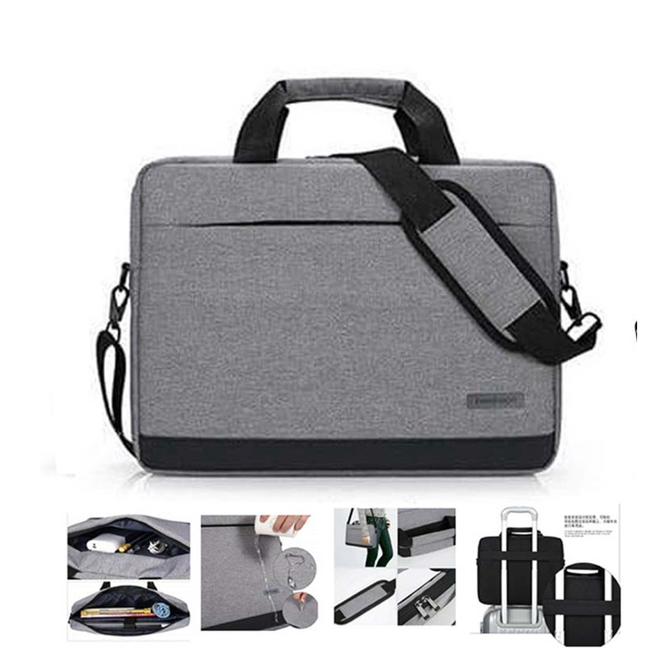 Tas Laptop /Macbook package Selempang Executive 12 13inch grey