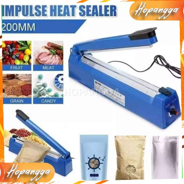 COD SM88  Mesin Sealer Pengemas Plastik Ukuran Panjang 20 cm 200 mm / Impulse