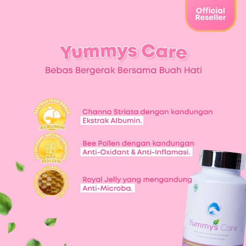 Yummys Care Kapsul Pengering Luka Operasi YummysCare Ekstrak Ikan Gabus