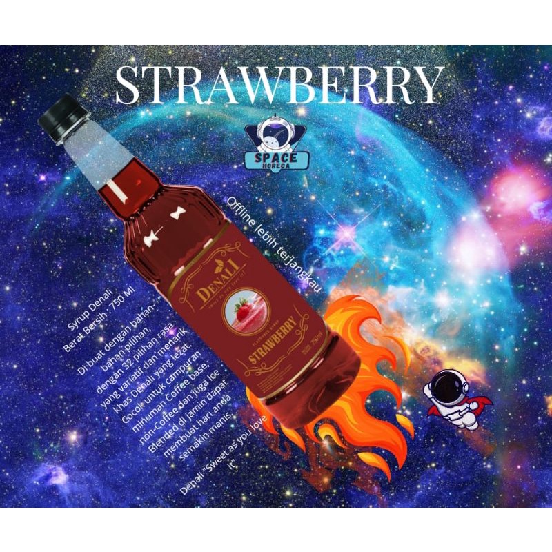

Sirup Denali Strawberry