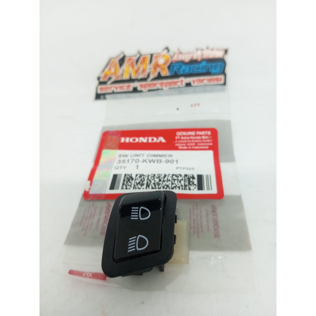 SAKLAR LAMPU DIM 35170-KWB-901 BLADE,BEAT FI,BEAT STREET,VARIO 125,SCOOPY