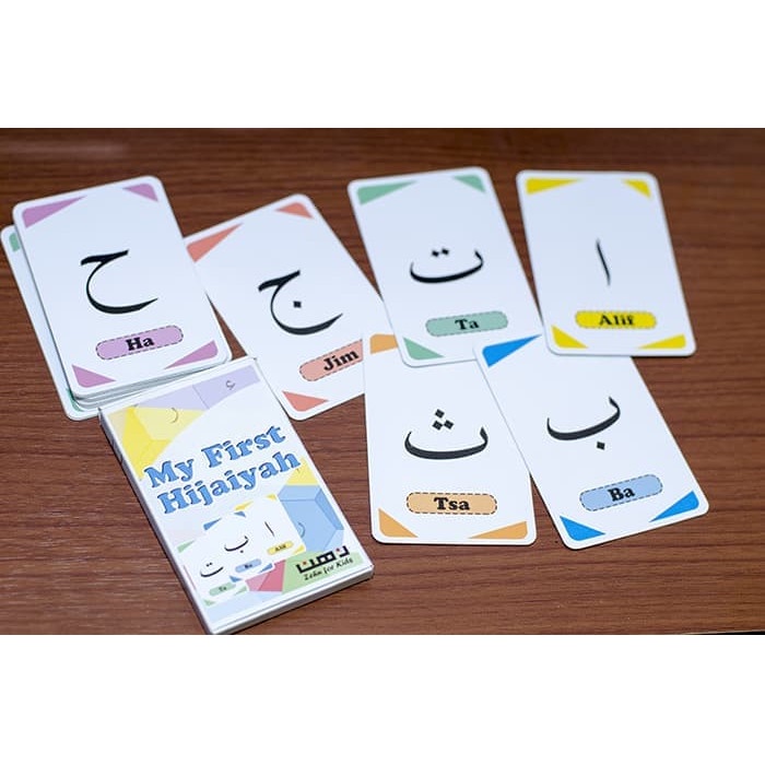 ✿ BISA COD✿ FLASHCARD HIJAIYAH FLASH CARD HURUF ARAB MY FIRST HIJAIYAH ANAK BALITA
