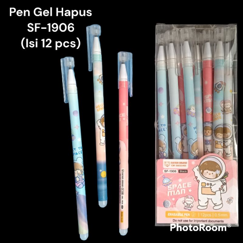 

Erasable Pen/Pen Gel Hapus Safari Brand SF-1906