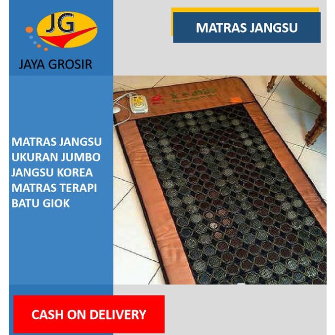 matras jangsu terapi kesehatan panas batu giok